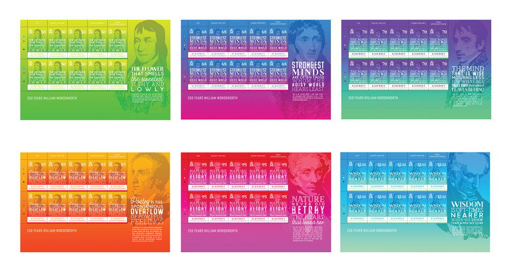 Sheets of 10